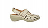 Sandały LORETTA wygodne LO5139-21 beżowe r40